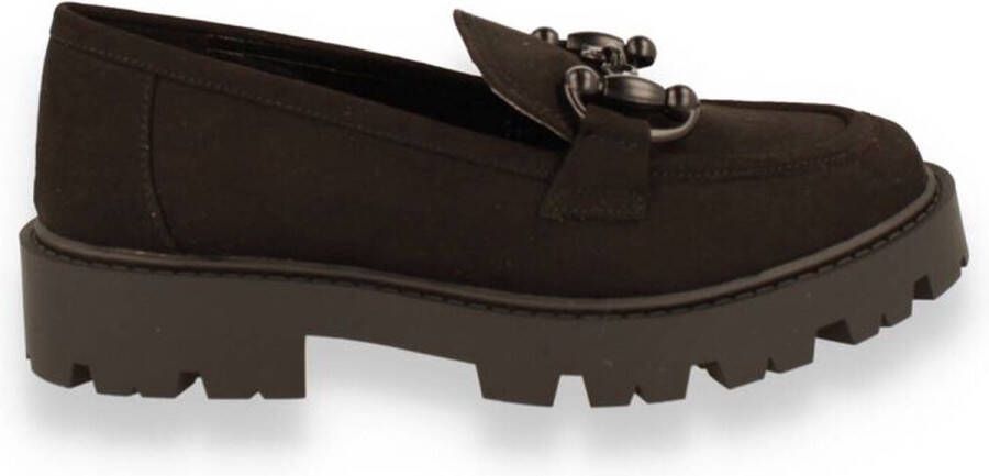 La Strada Dames Loafer Zwart