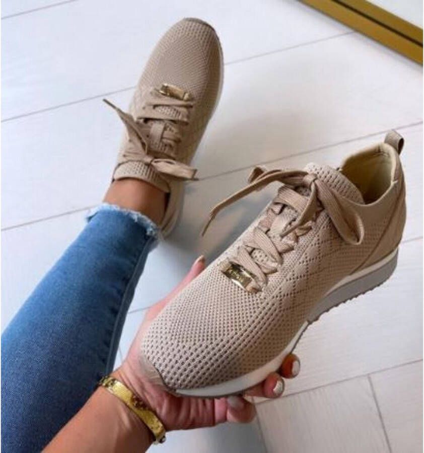 La Strada Dames Sneaker Beige