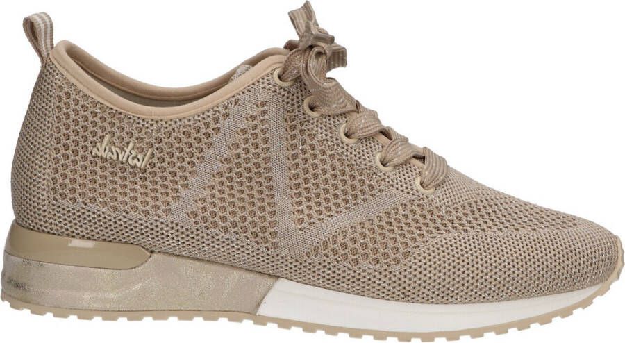 La Strada Dames Sneaker Stof Beige