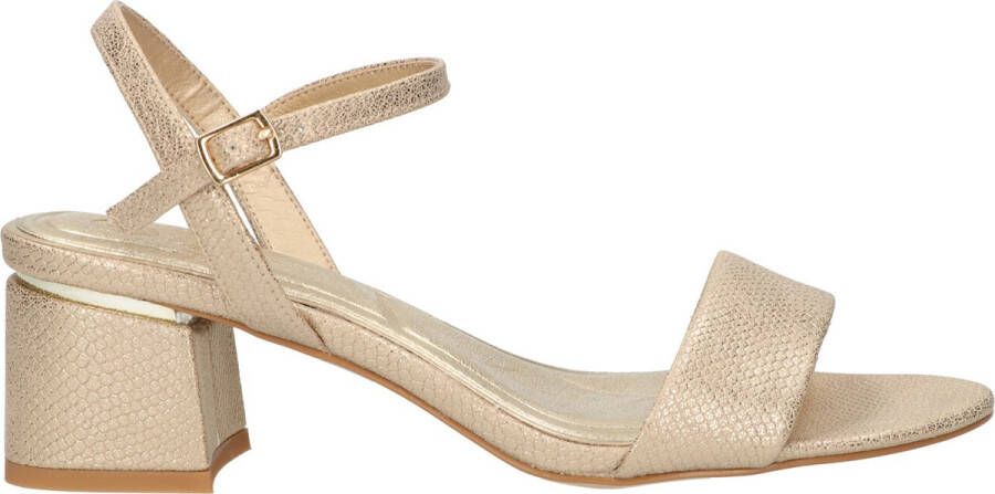 La Strada Gouden sandalette dames