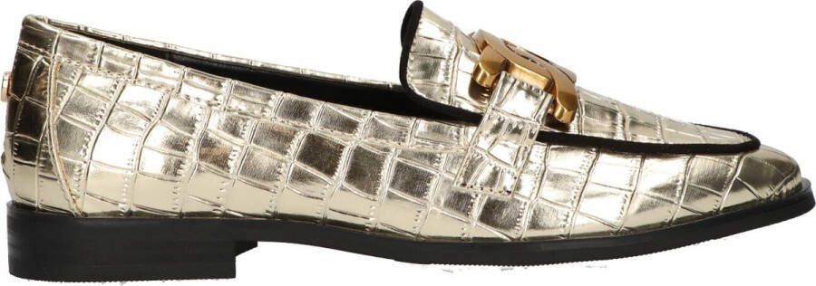 La Strada Loafer goud metallic dames