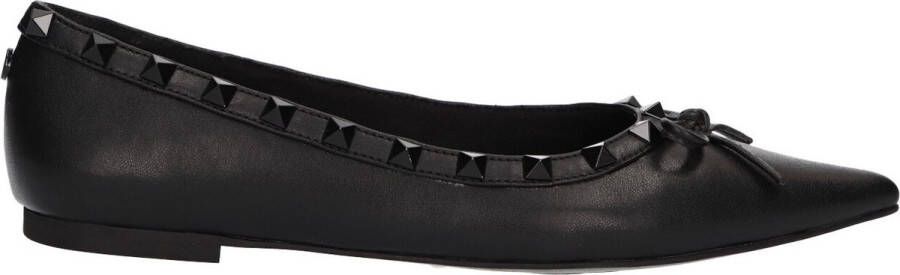 La Strada Loafer zwart met studs dames