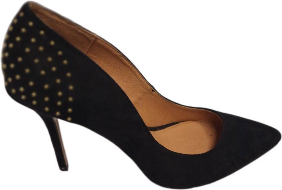 La Strada -PUMPS-BLACK-HEELSTONES