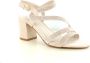 La Strada sandalettes met strass steentjes beige - Thumbnail 12