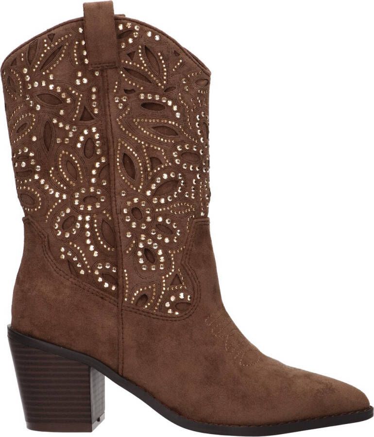 La Strada Western boot bruin dames