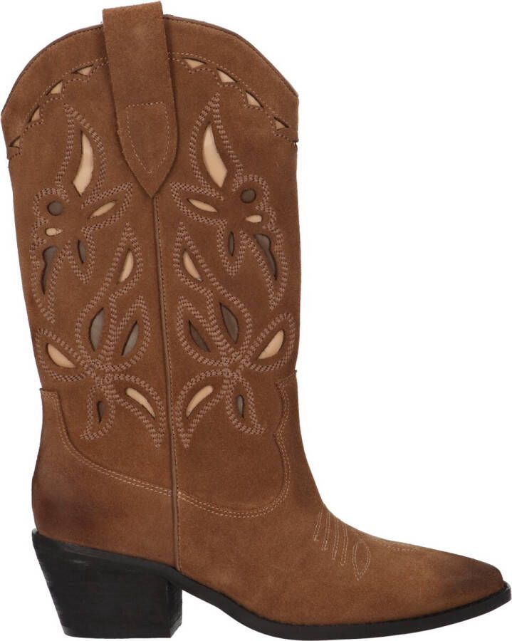 La Strada Western boot tan dames