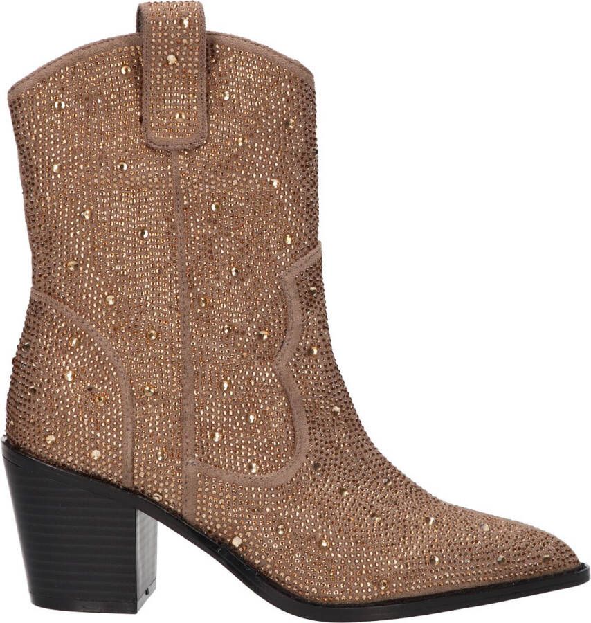 La Strada Western boot taupe dames