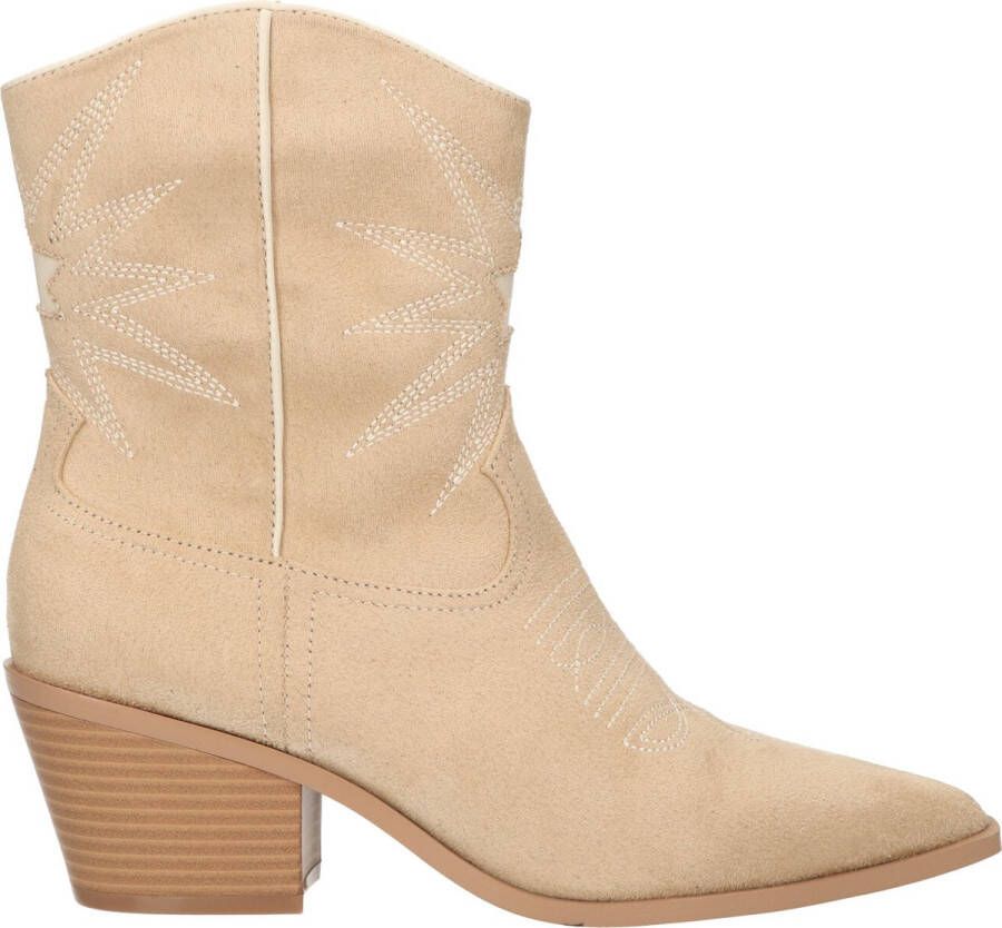 La Strada Western bootie beige dames