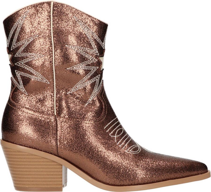 La Strada Western bootie brons dames