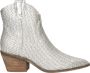 La strada Zilveren Raffia Westernlaarzen Gray Dames - Thumbnail 1