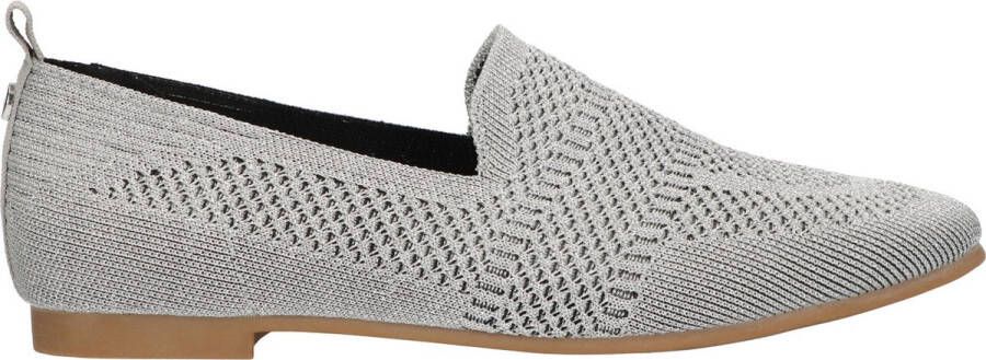 La Strada Zilveren loafer dames