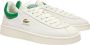 LACOSTE Lage Sneakers Heren Baseshot Premium Maat: 40 Materiaal: Leer Kleur: Wit - Thumbnail 4