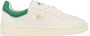 LACOSTE Lage Sneakers Heren Baseshot Premium Maat: 46 Materiaal: Leer Kleur: Wit - Thumbnail 1