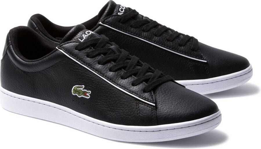 Lacoste Carnaby Evo Zwart Wit Heren Sneaker 39SMA0061