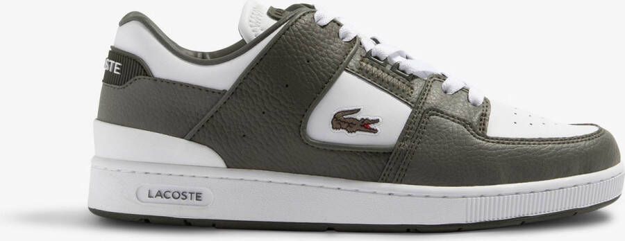 Lacoste Court Cage 223 2 Sma Heren Sneakers Wit Groen