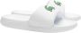 Lacoste Croco 1.0 Serve Slide 1.0 123 1 CFA in wit formaten: 39.5 - Thumbnail 4