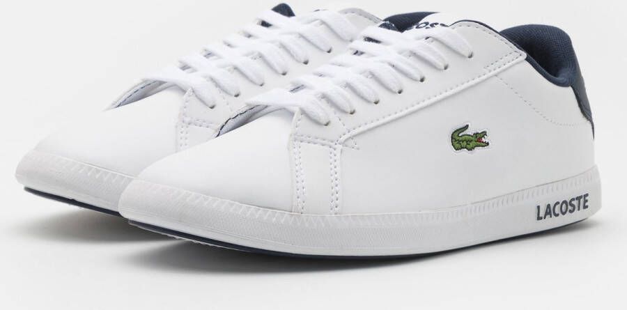 Lacoste Graduate voorschools Schoenen White Leer Foot Locker