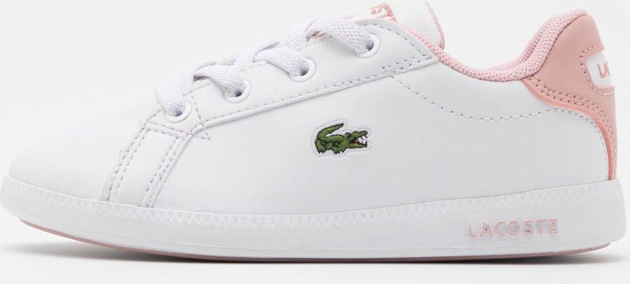 Lacoste Graduate voorschools Schoenen White Leer Foot Locker