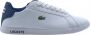 Lacoste Graduate voorschools Schoenen White Leer Foot Locker - Thumbnail 8