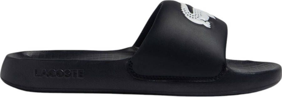 Lacoste Heren Slipper Zwart CMA0021 312 SERVE SLIDE