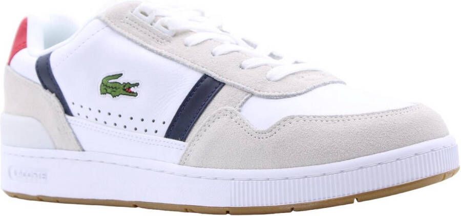 Lacoste Europa Pro Fashion sneakers Schoenen white navy red maat: 42.5 beschikbare maaten:42.5 44.5 45