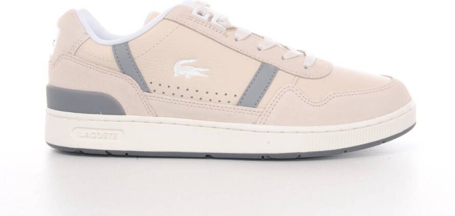 Lacoste Witte T-Clip Leren Sneakers Multicolor Heren - Foto 1