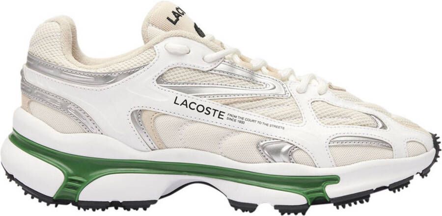 Lacoste Ademende Mesh Sneakers met Geëmbosseerde Details Multicolor Heren