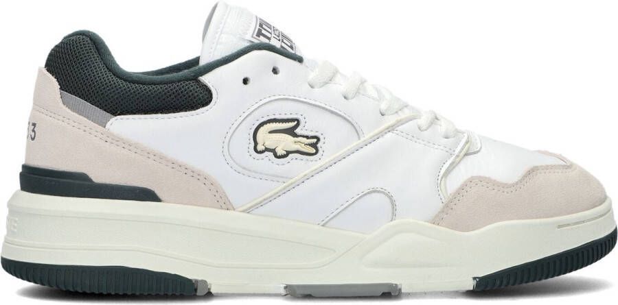 Lacoste Lineshot Lage sneakers Leren Sneaker Heren Wit