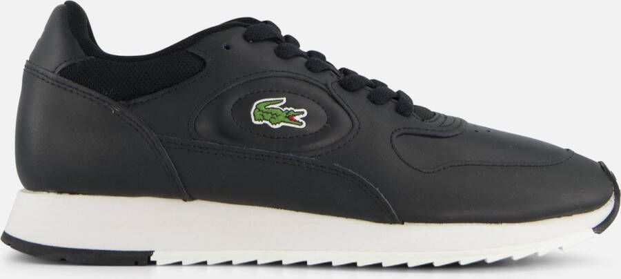 Lacoste Linetrack 2231 Sma Heren Sneakers Zwart Gebroken Wit