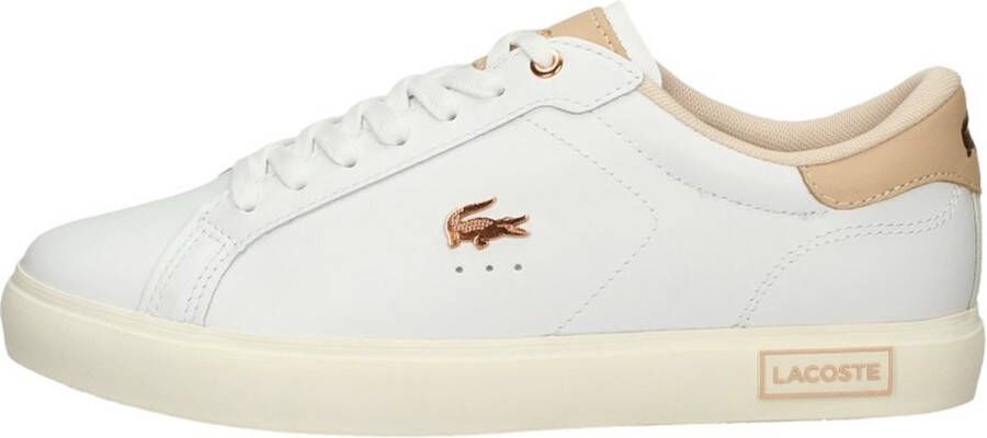 Lacoste Powercourt Dames Sneakers 744sfa00651y931 Kleur Wit