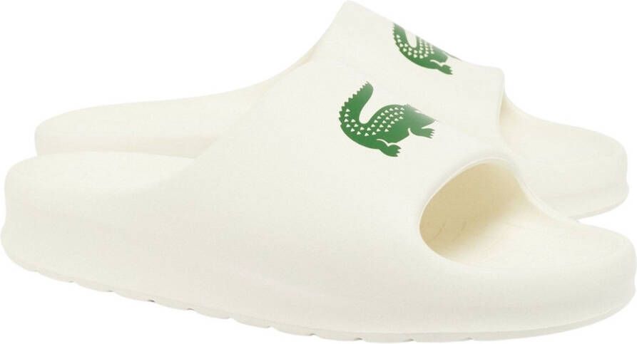 Lacoste Heren Serve Slide 2.0 Sandalen White Heren