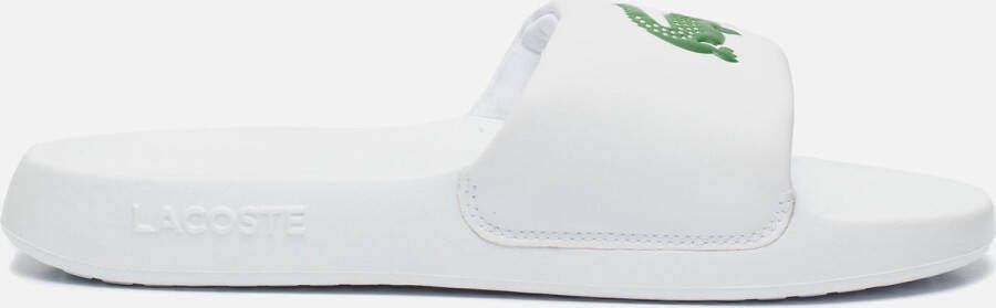 Lacoste Serve Slide 1.0 Heren Slippers Wit Groen