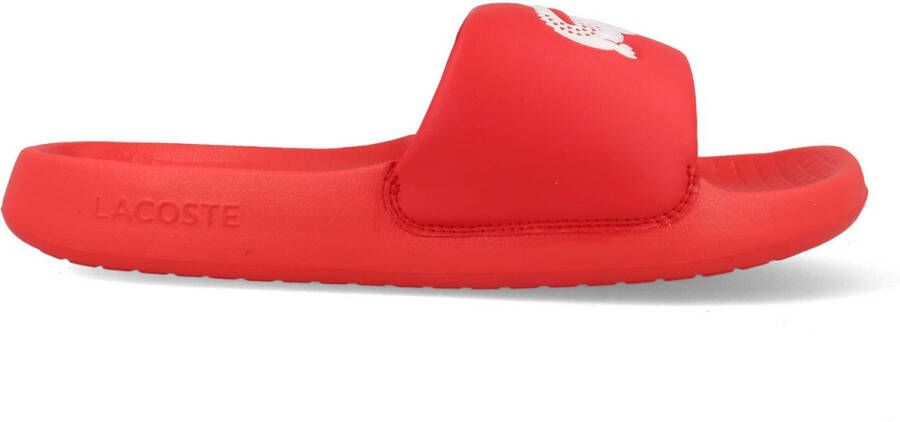 Lacoste Slippers Serve Slide 745CMA000217K Rood