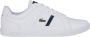 Lacoste Europa 0120 1 SMA Heren Sneakers White Dark Green - Thumbnail 1