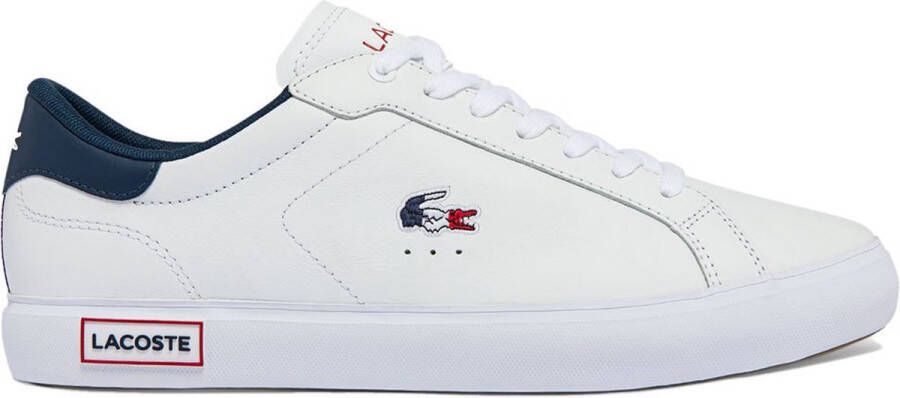 Lacoste Sneakers van leer met labeldetails model 'POWERCOURT'