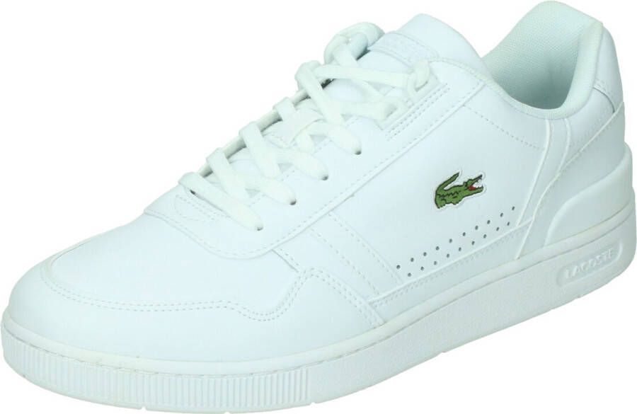 Lacoste T-clip 0121 1 Cuj (gs) Basketball Schoenen white dark green maat: 38 beschikbare maaten:35 36 37 38 39 - Foto 3