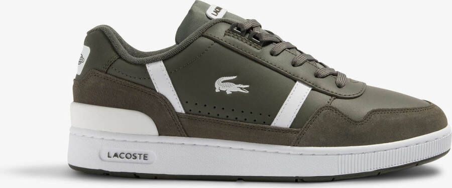 Lacoste T-clip Sneakers Schoenen khaki white maat: 43 beschikbare maaten:41 42 43 44.5 45 - Foto 1