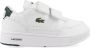 Lacoste T-clip K Lage sneakers Leren Sneaker Wit - Thumbnail 2