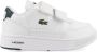 Lacoste T-clip K Lage sneakers Leren Sneaker Wit - Thumbnail 2