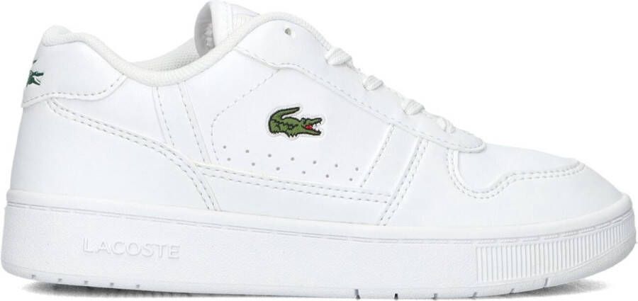 Lacoste T-clip Sneakers Leren Sneaker Jongens Wit