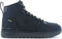 Lacoste T-Clip Winter Mid 224 Heren Winterschoenen Sneakers Cordura Zwart 748SMA004002H - Thumbnail 1