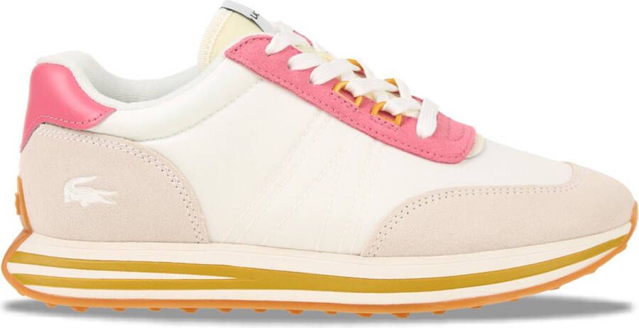 Lacoste Vintage-geïnspireerde Sneakers met Moderne Details White Dames