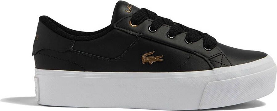 Lacoste Platform Sneakers voor modebewuste vrouwen Black Dames