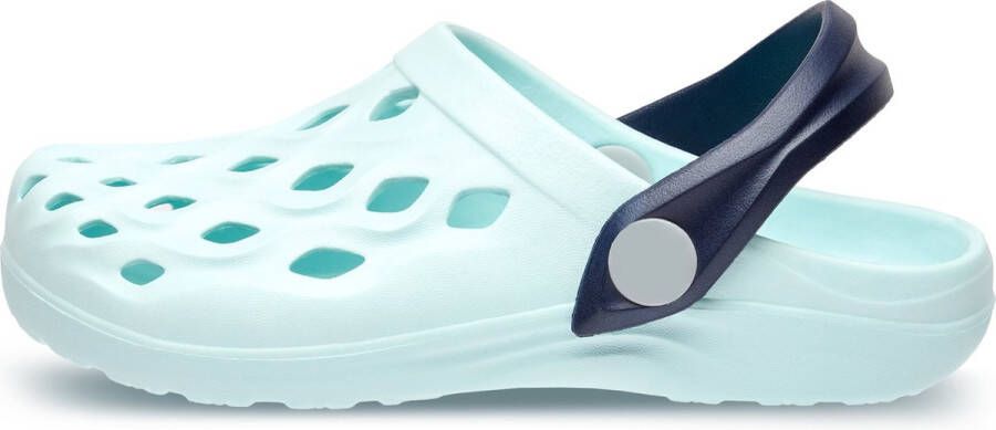 Ladeheid Clogs Kinderen Tuinschoenen Lichte Kinderschoenen Helmblauw 25 26 LA-CA-FlowKids