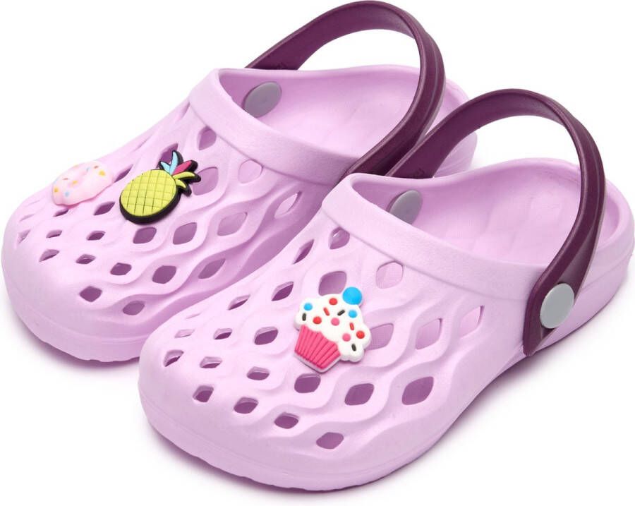 Ladeheid Clogs Kinderen Tuinschoenen Lichte Kinderschoenen Lilla 29 30 LA-CA-FlowKidsJib