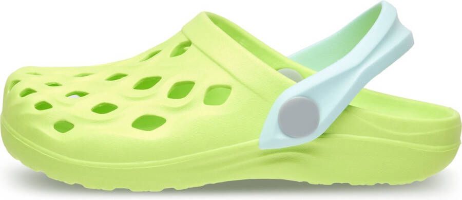 Ladeheid Clogs Kinderen Tuinschoenen Lichte Kinderschoenen Pistazien 25 26 LA-CA-FlowKids