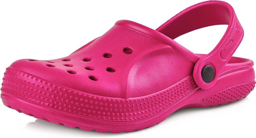 Ladeheid Clogs Kinderen Tuinschoenen Lichte Kinderschoenen Roze 24 LA-KL