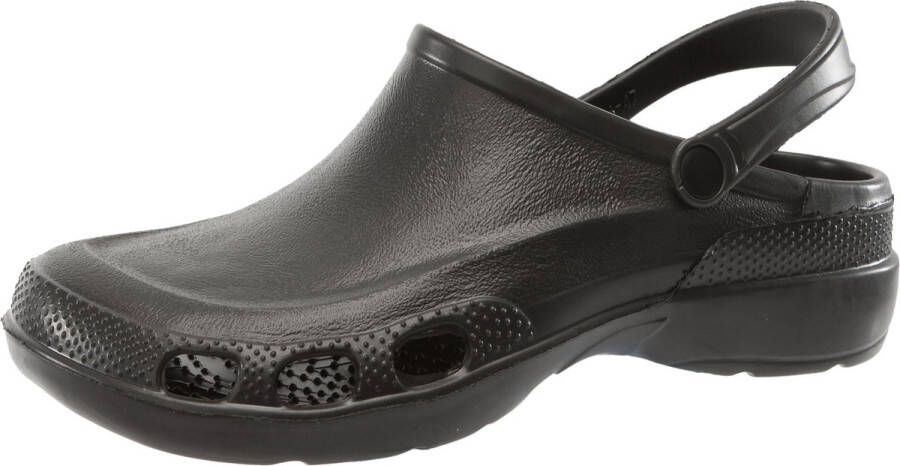 Ladeheid Clogs Tuinschoenen Lichte Unisex Zwart 42 LA-LMG-885-Doctor2