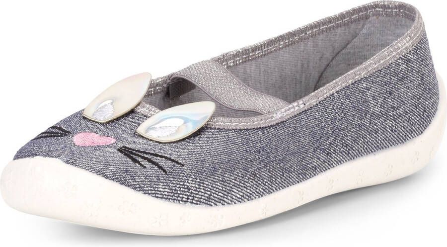 Ladeheid Kinder Pantoffels Sloffen Muizen Unisex 25 Gemêleerde kat LA-RW-Sylwia