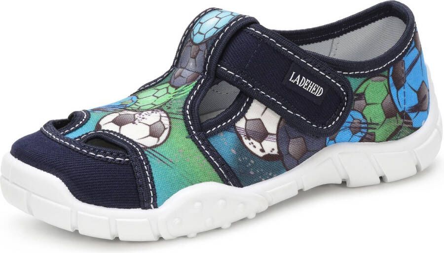 Ladeheid Kinder Pantoffels Sloffen Muizen Unisex LA-VI-Adas Meerkleurig Bal